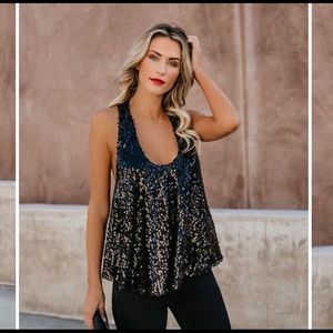 Flawless Sequin top